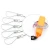 Import 5 snaps new  fishing accessories  stainless steel fish wire rope lock live fish locker with bag from China