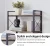 Import 5-Tier Bookcase Rustic Wood and Metal Shelving Unit Display Absolutely Easy Assembly Book Shelf from China