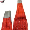 5 Ton 3 Ton 100% high tenacity polyester webbing sling lifting flat woven duplex eye-eye industrial belt with CE GS