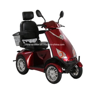 500W48V 4 Wheels Electric Handicap Scooter with Electric Brake (ES-028)