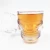 Import 50ml premium hot sale popular tequila brandy whiskey skull shot glass from China