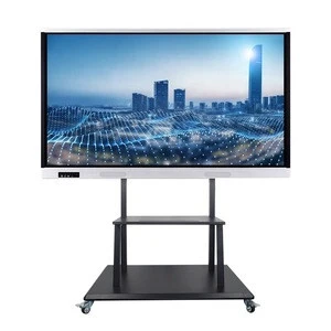 55 65 75 86 98 inch movable view sonic interactive smart board for sale