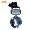 6 Inch Pneumatic Control Sanitary Butterfly Valve From ISO Supplier