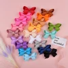 7210312 Baby Girl 3 inch Hair Bow with Fully Covered Clip Non Slip Toddler Kid Hair Accessories Barrettes Hairpin