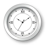 72mm High Quality Alloy Case Insert Clock Factory