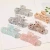 Import 7.5cm Korean Large Plastic Leopard Flower Hair Claw Acrylic Acetate Hair Clip Accessories For Women from China