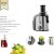 Import 75MM Big Mouth private Kitchen Fruit Vegetable Electric Commercial Centrifugal cool  800W Juicer extractor machine For Home from China