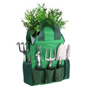 9 pcs kids garden tool set including Garden bag and hand Tools