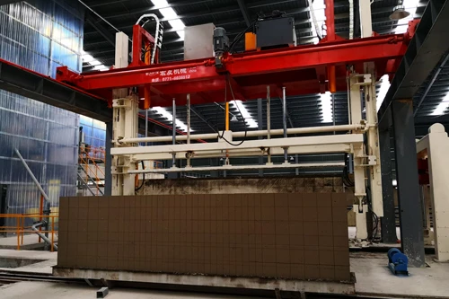 Aac Block Machine Plant Mature Tilting Technology Aerated Autoclaved Concrete Block Production Line