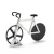 Import Aamzon hot sell new design bike shape pizza kitchen stainless pizza cutter from China
