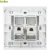 Import ACCET054 AMP Type RJ45 Dual Port Female Faceplate wall socket from China