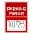Import Adhesive Parking Permit Holders for Windshields - 2.5&quot; x 3.5&quot; - Clear PVC Plastic - PSR-PARK-1045L from China