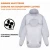 Import Air conditioned clothes with 5v battery fan cooling workwear from China