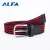 Import Alfa China Suppliers Brand 2017 Mens Jeans Cotton Fabric Striped Elastic Belt from China