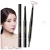 Import Aliexpress wholesale oem cosmetic art waterproof best party queen eyebrow marker tint pen pencil private label eyebrow pencil from China