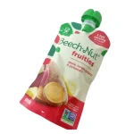 Aluminum Foil barrier laminated pasteurized processing food packaging anti spout pouch for puree baby food