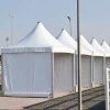 Aluminum Frame Trade Show Exhibition Tenda Transparent Outdoor Pagoda Gazebo Tent For Sale Qatar