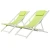 Import Aluminum outdoor Foldable chaise lounge poolside sunbed with adjustable headrest from China
