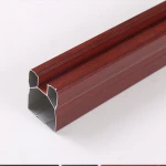 Aluminum shower door window frame covers parts