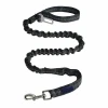 Amazon Best Selling Shock Absorbing Wholesale Nylon Reflective Bungee Elastic Extended Retractable Pet Dog Training Leash