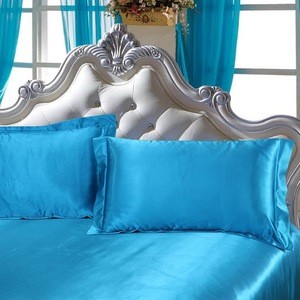 Amazon custom soft luxury hotel bedding satin pure silk  Envelope  pillow case cover  100% mulberry silk