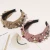 Import Amazon hot sale baroque knot pearl beaded fashion headbands women headband hair accessories from China