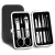 Import Amazon Hot Sell 8 pcs  Pedicure Manicure Nail Case Clipper mini Set from China