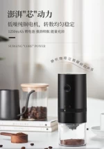 Amazon Hot Selling USB Commercial Electric Coffee Mill Coffee Bean Grinder