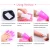Import AMEIZII 10Pcs/Set Plastic Acrylic Nail Art Polish Remover Wrap Soak Off Cleaner Cap Clip from China