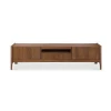 American Walnut Wood TV Stand Wall Cabinet With Storage For Livingroom Furniture