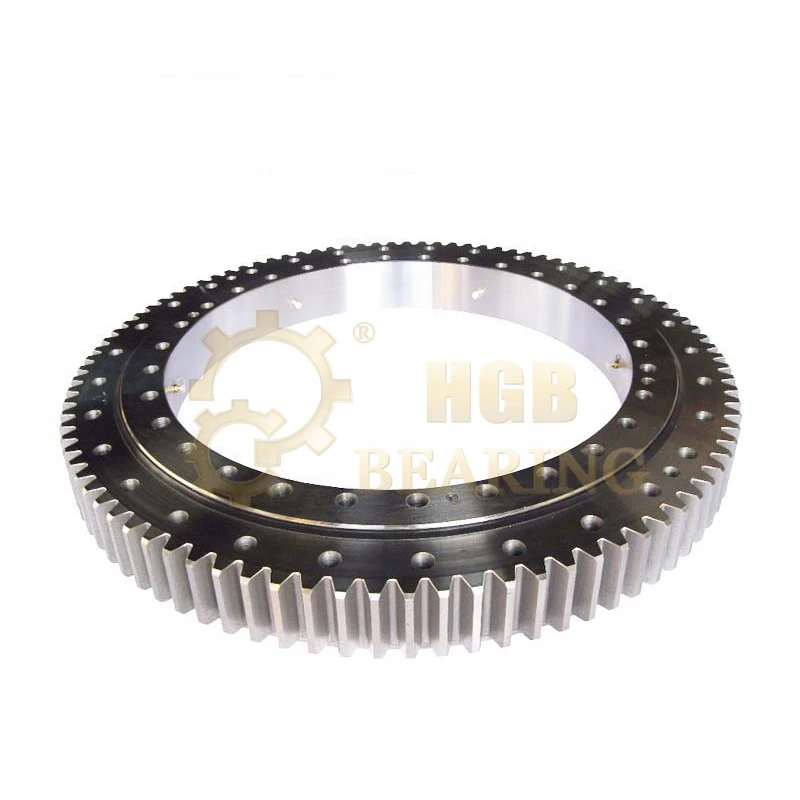 Angular Contact Ball Bearings Double row Sphere For Crane Slewing Ring Bearing