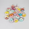animal donuts keychain sets squishy foam stress ball toy make you anti stress