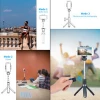APEXEL 3 in 1 Mini Pocket Extendable Monopod Selfie Stick Tripod with Remote for iphone