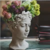 Artifical Goddess Muse Resin Plant Pot Home Garden Decoration Dry Water Flower  Vase New Moving Holiday Gift