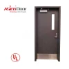 ASICO UL Listed 1 2 3 Hour Fire Rated Hollow Flush Metal Door With Full Set UL Hardware