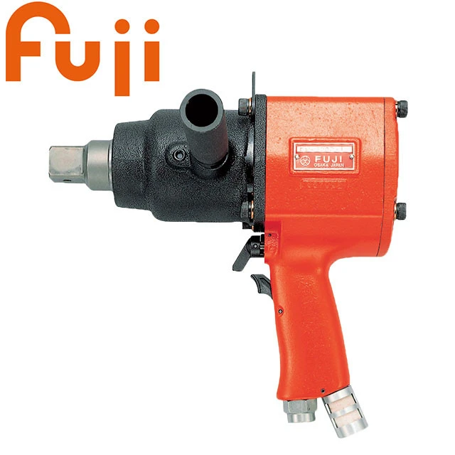 Assembly tools: impact wrench, pulse wrench, ratchet wrench and screwdrivers. Manufactured by Fuji Tools. Made in Japan