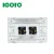 Import Australian switch 10A 250V slimine type 2 gang electrical wall switch from China