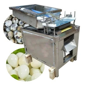 Automatic egg shell boiler crushing machine quail egg peeler