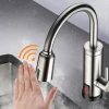 Automatic mixer taps instant Kitchen  heating faucet Touch Sensor tap Hot and cold Sink Electric water heaters faucet