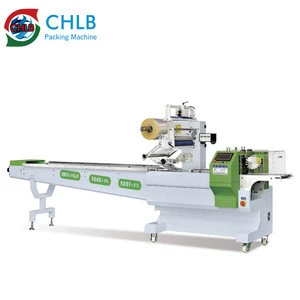 automatic packed horizontal packing fresh fruit wrapping and vegetables flow packaging machine