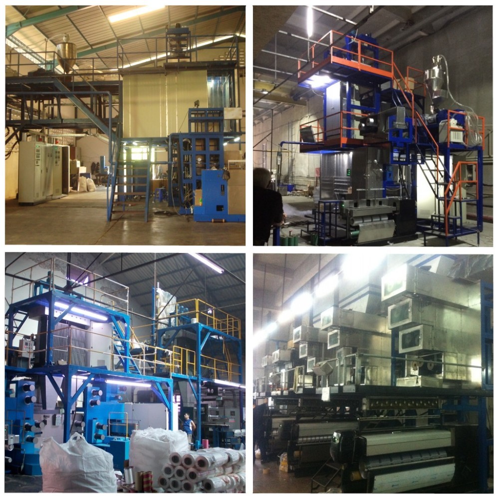 automatic winder 6-7g/d color dyed polypropylene multifilament yarn extrusion spinning machine