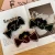 Import Autumn, early and autumn new style of Sydney with the same temperament, exquisite velvet bow tie hair accessories Elastic hair b from China