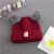 Import autumn winter kids pompom beanie hat baby winter cap with double ball marks 15 warm knit hat from China