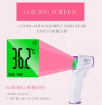 Baby body fever forehead thermometer / infrared digital clinical smart thermometer