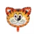Import baby girl foil reveal balloon flying animal head inflatable lion monkey tiger giraffe zebra cow balloon ball from China