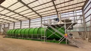 Bacteria-Free Cow Cattle Farm Manure Bedding Recovery System