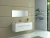 Import bathroom with brush handles,glossy black bathroom wall cabinet,MDF MFC PVC bathroom vanity from China