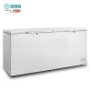 BD-1000 Single temperature freezer 1000l double top open door big capacity chest freezer cb ce ccc iso