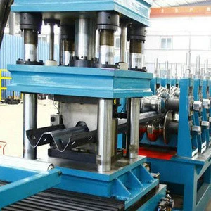 Best Automatic Safety Road Steel W Beam Making Machine Highway Guardrail Roll Forming Machine