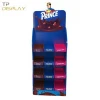 Best Design 150cm Height Wood Painting Colors Advertising Supermarket Chocolate Bar Display Rack